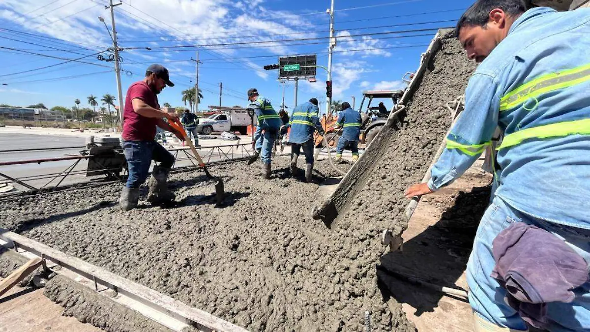 Obras en Reforma y Colosio